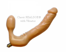 Realistic Realdoe® Classic in Mia's Tan with Vibrator 