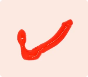 feeldoe® Slim in Red 6-3/4" Long x 1-5/8" Dia.